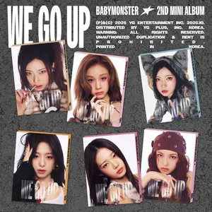 BABYMONSTER - WE GO UP (PATTERN Ver.)  [COMPACT DISC - CD] Postcard, Photo Book, Photos, Poster