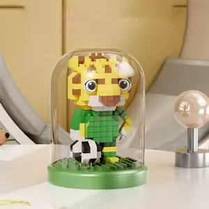 Football World Cup Building Block Set, Compatible Lego Blocks, Stem Decoration, Ideal Gift for Teens and Adults