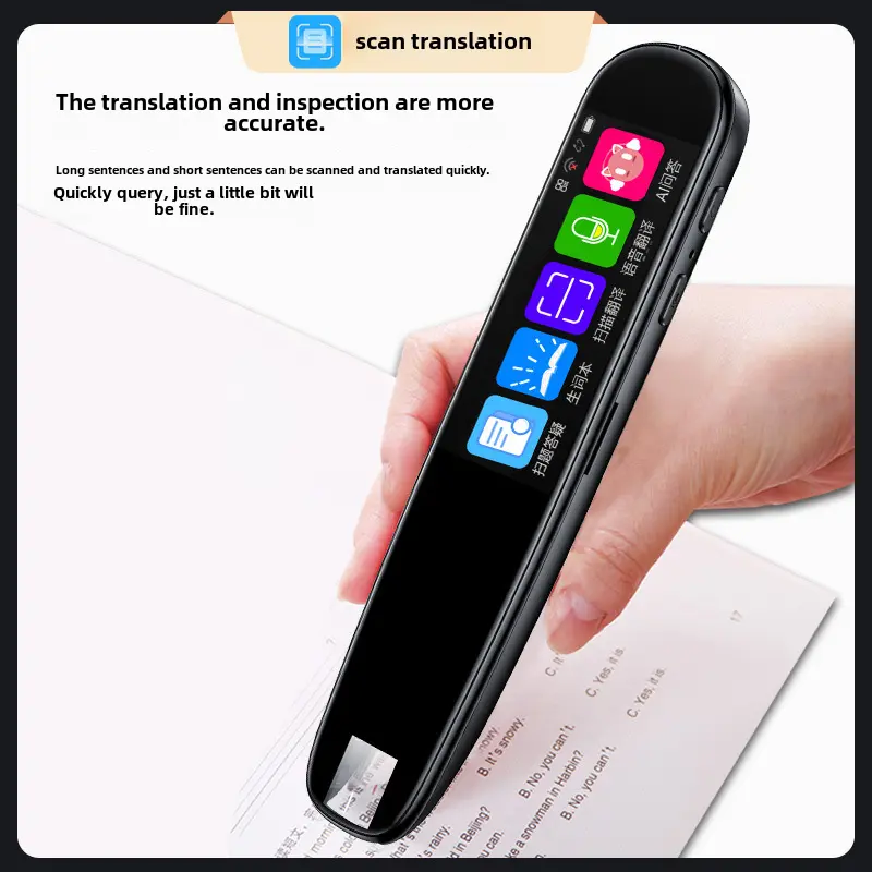 Helisson offline translation pen A15 electronic dictionary pen student general English scanning pen intelligent point reading pen