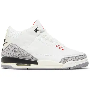 Air Jordan 3 Retro GS 'White Cement Reimagined', Shoe, Sneaker