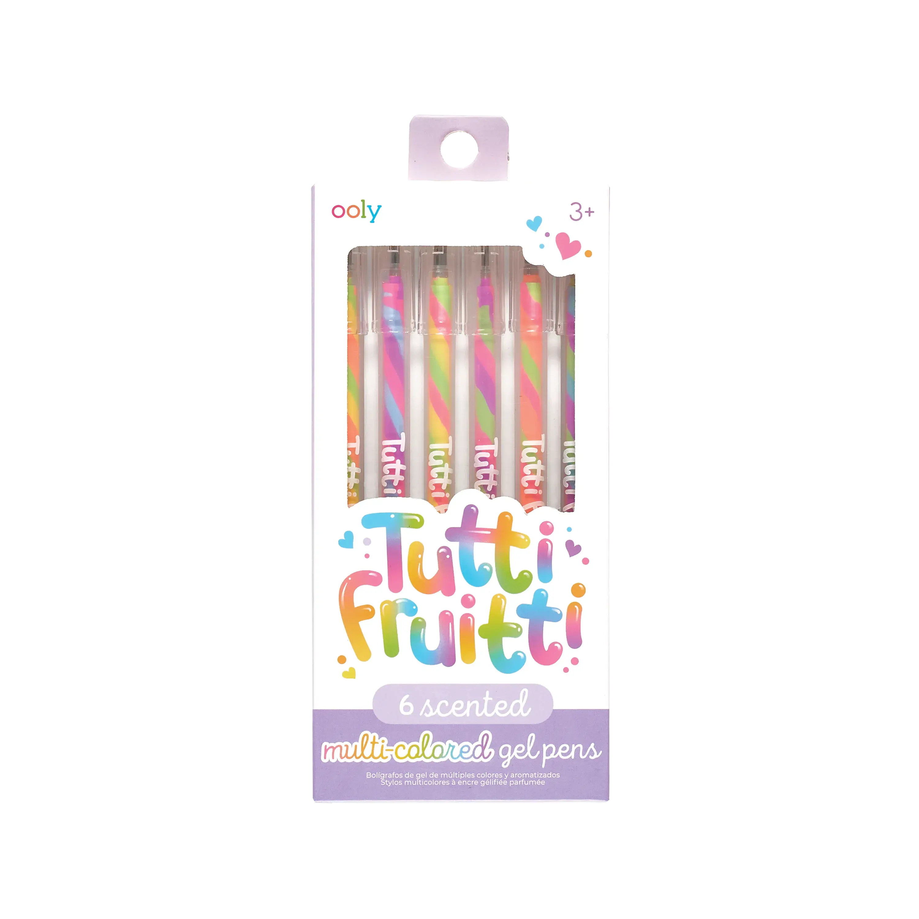 Tutti Fruitti Scented Gel Pens - Multi-Colored - Set of 6