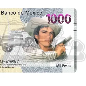 Chalino Sanchez Themed Stickers. The Ultimate Rectangle Sticker for Anywhere & Anything | Waterproof Vinyl | Clean Minimal Tech Aesthetic | Perfect for Laptops, Phones & Everyday Use