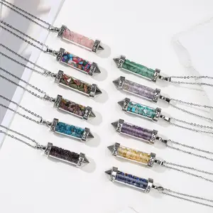 Natural Crystal Stone Pendant