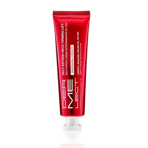 Dermelect Self-Esteem Neck Firming Lift Professional - Anti Aging Cream with Squalene, Green Tea, Hydrating Firming Treatment for Sagging Skin 2 oz Body Care Daily