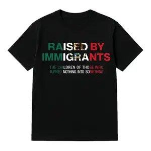 Mexican Raised by Immigrants T-Shirt, Dreamer Proud Daughter Tee, Mexican Cultural Statement Shirt, Fun Graphic Unisex Cotton Top
