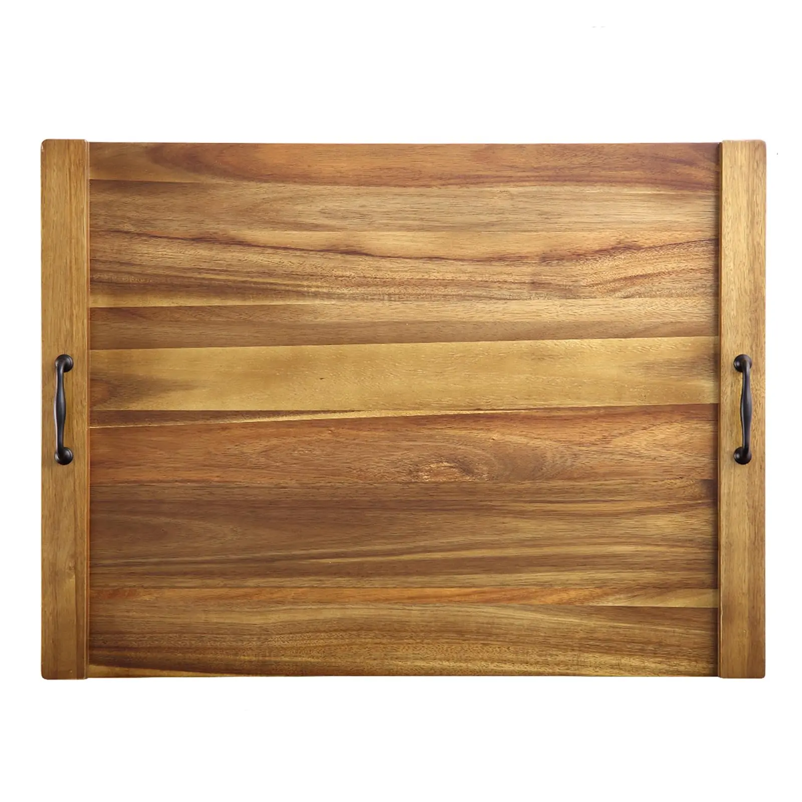 【GARVEE】30 x 22 inch Acacia Wood Gas Stove Cover with Handles, Noodle Board Stove Cover, Multiple Wood Stove Top Cover Board for Gas Stove, Covers-Sink Cover RV Stove Top Cover