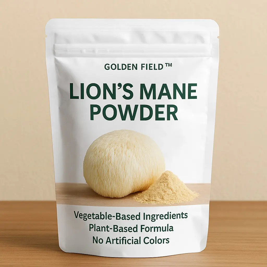 Pure Lion's Mane Mushroom Powder - Finely Milled Fruiting Body Powder for Daily Wellness Routines (6.35 oz.)
