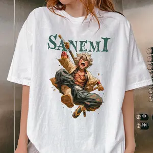 Sanemi Shinazugawa Shirt, Demon Slayer Shirt, Kimetsu no Yaiba Shirt