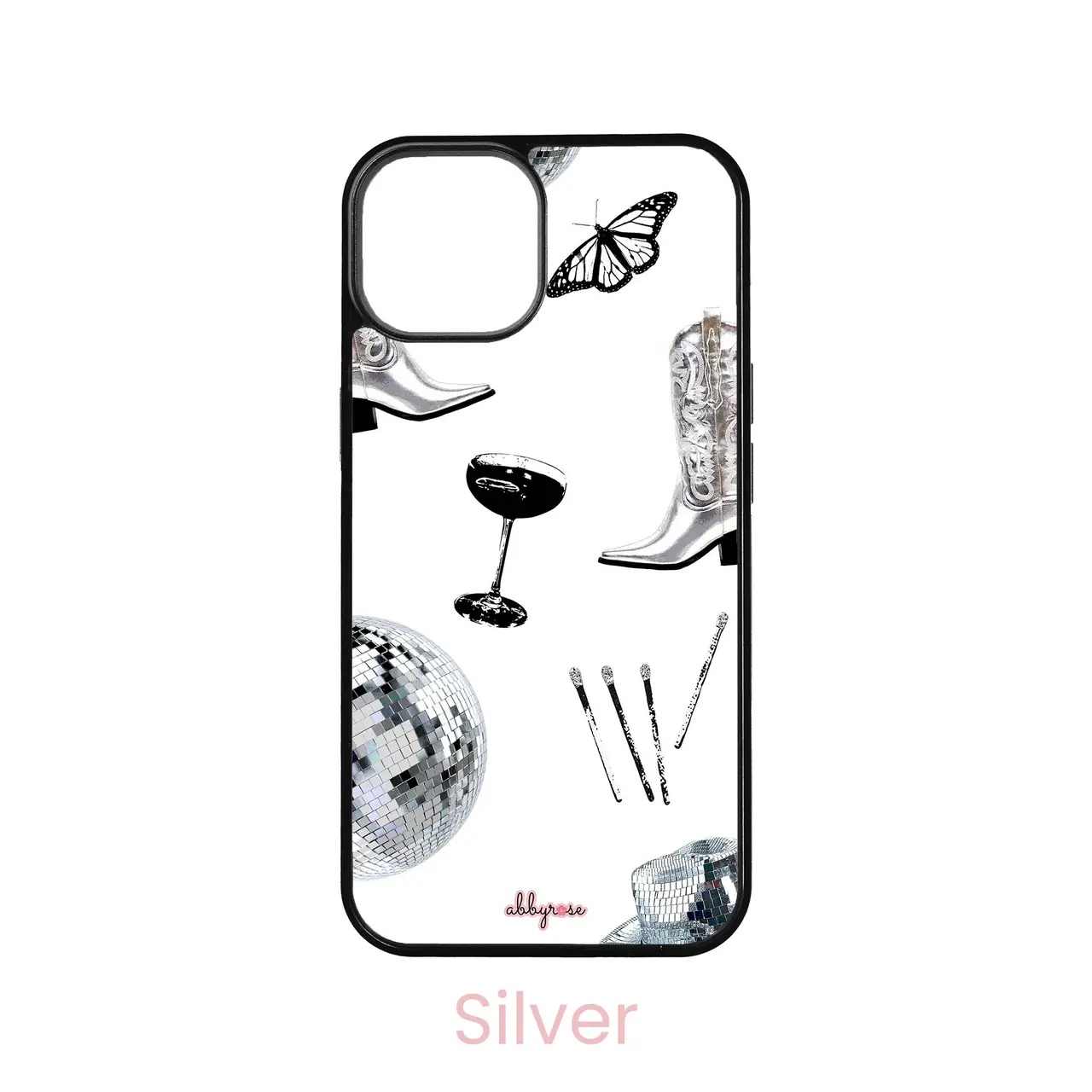 abbyrose Western Chrome iPhone Case