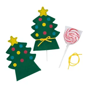 Christmas Tree Lollipop Covers - 12 Pc.