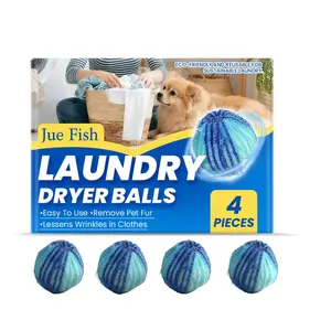 Laundry pet hair removal ball, convenient and portable cleaning ball for removing animal hair from clothing at home
