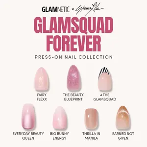 GLAMNETIC X GLAMZILLA: GLAMSQUAD FOREVER Press On Nail Collection