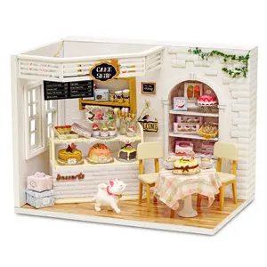 DIY Miniatures Cake Diary Mini DIY Toy Miniature House Ship Fast