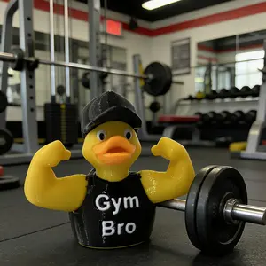 Effortless Fitness Statue Ornament, Office Decor Accessory, Desktop Display Piece, Collectible Item for Fitness Enthusiasts