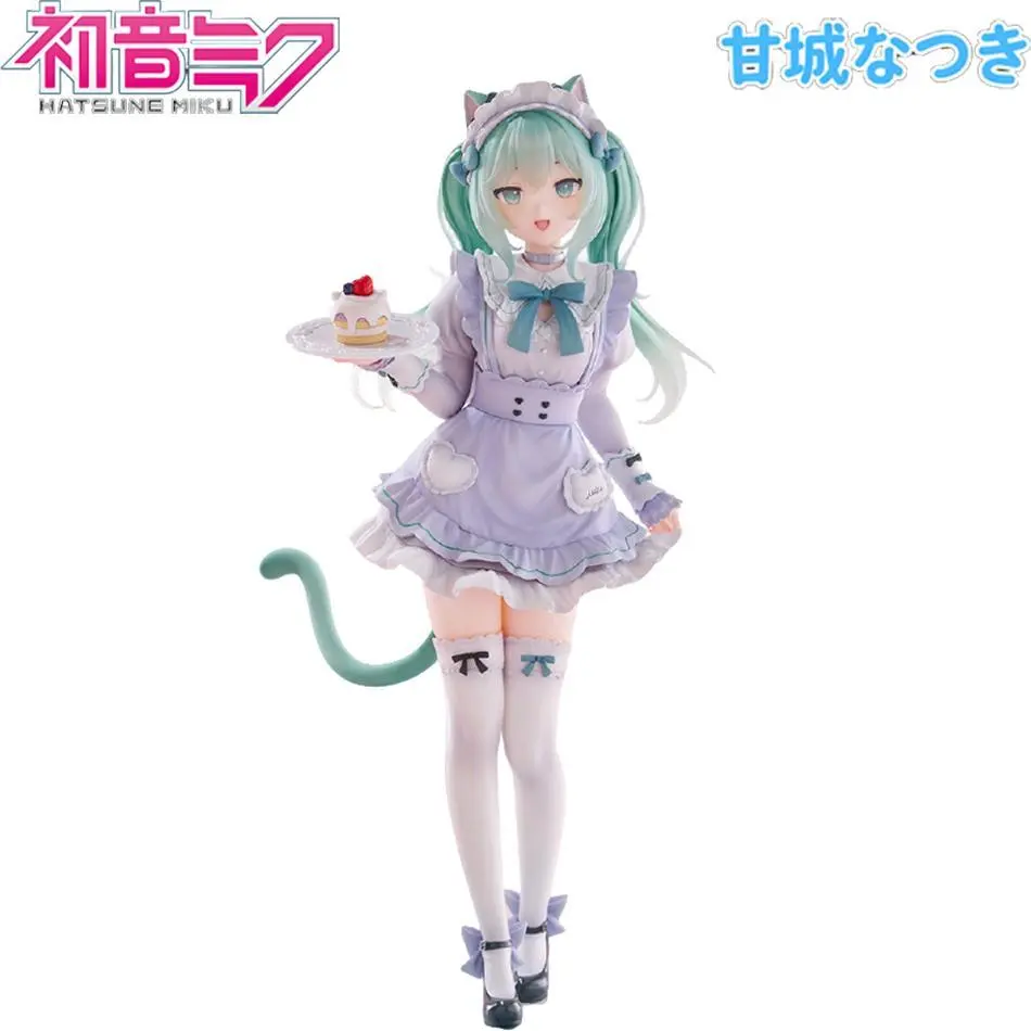 Newly Released Hatsune Miku Anime Nachoneko PVC Action Figure, Collectible Model, Home Decor Statue, Hot New Product Launched for Gifting