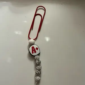 A+ Scholar Paperclip Charm