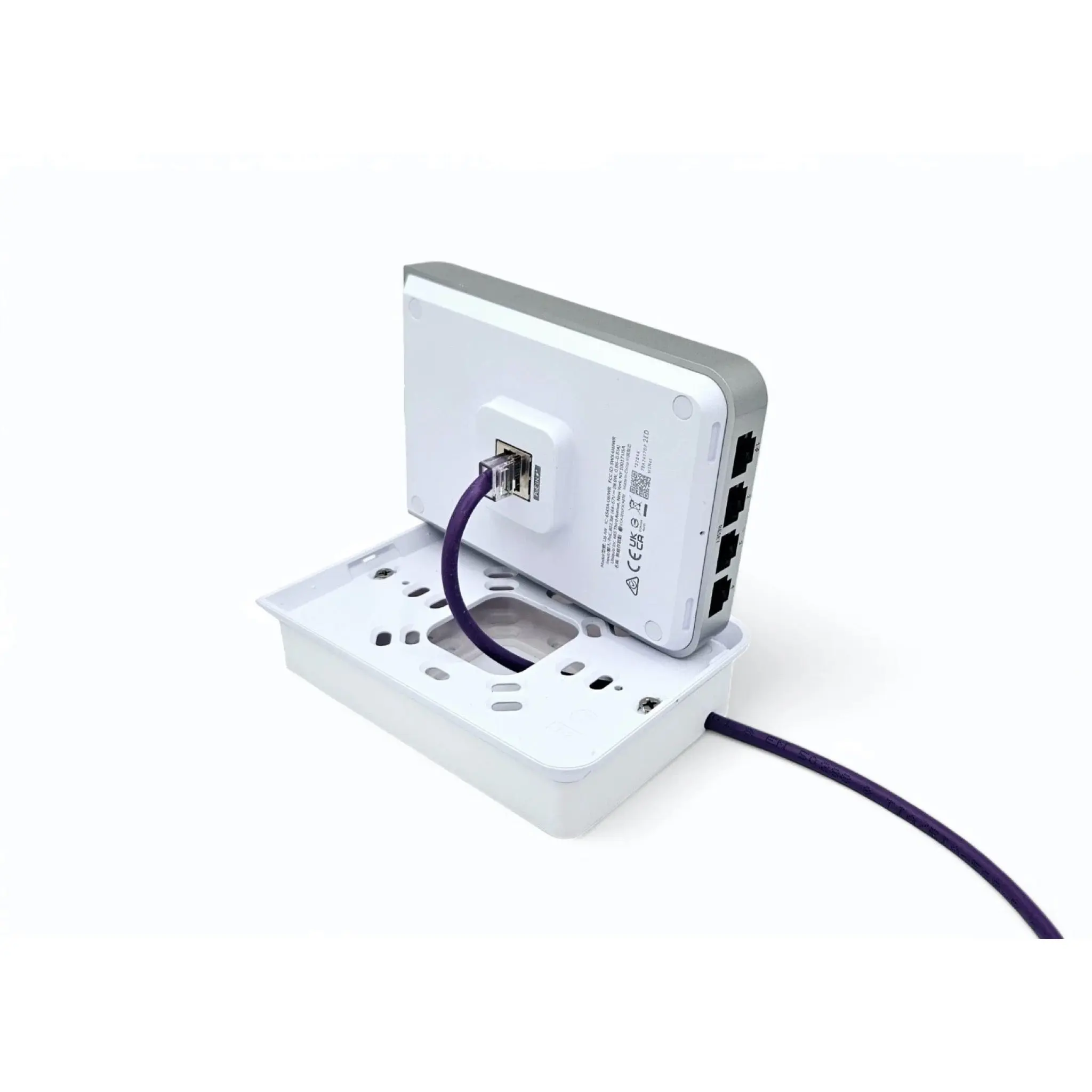 Surface-Mount Junction Box for UniFi U6 In-Wall Access Point