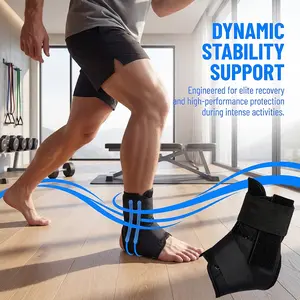 Breathable Ankle Compression Brace, Adjustable Support Sleeve for Men & Women, Sports Daily Use, Wrist Support for Comfort