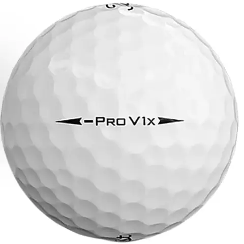 Titleist Pro V1-X Left Dash Mix 12 Recycled Golf Balls 2017-2024 Eco-Friendly Hand-Sorted for Best Quality White Golf Balls