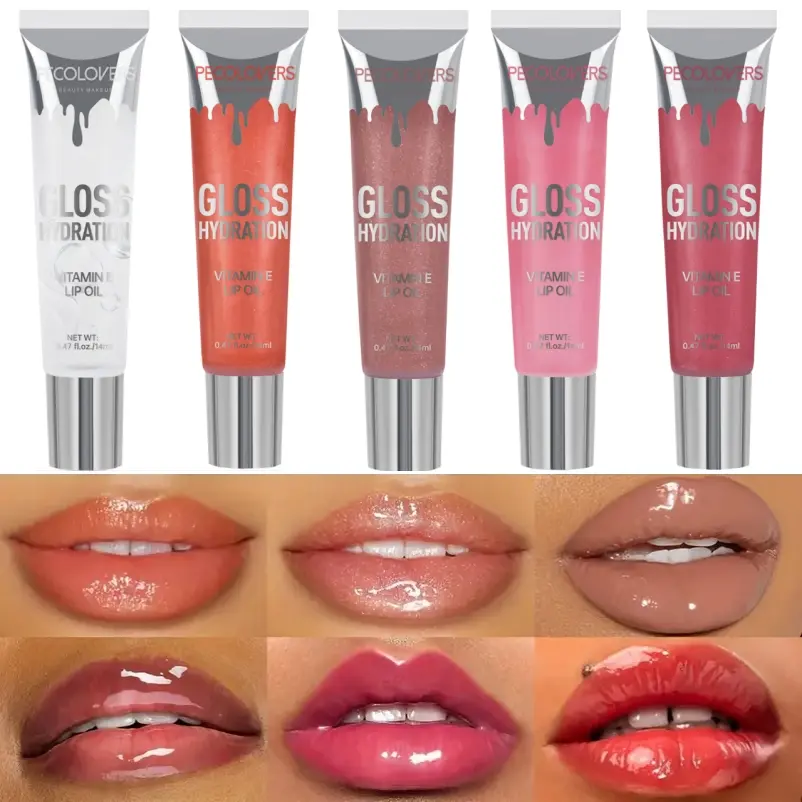 1PC Glossy, Mirror Lip Gloss, Buttergloss, Suitable for Drying Lips. Ideal for Women's Lip Makeup Tool, Perfect Holiday Gift