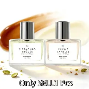 Caramel&Cream Perfume Oil Set - Fragrance Perfume Oils 30ml Vanilla Body Oil Parfum Long-Lasting Scent, Refreshing & Subtle, Unique Oriental Gourmet Blend, Ideal for Work, Dining, Romances