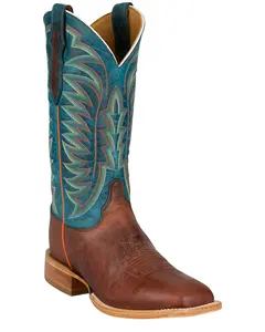 Justin Men's Burchett Western Boot Broad Square Toe - Cx1312