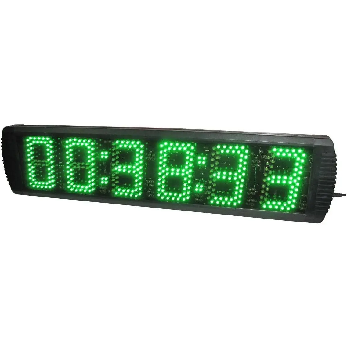 Digital LED Race Timer, Cost-Effective Aluminum Clock for Race Timing & Small Running Events - Portable with Large 5-Inch Display, Countdown/Up Function, 66x16x4cm (Not Waterproof), Digital Race Timer