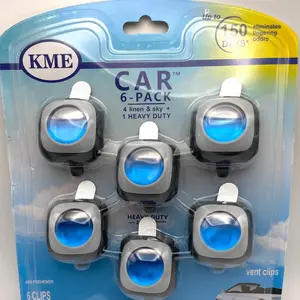 Air Car Air Freshener, Comes as 6 pieces, Odor stays up to 5 months, Long Lasting Air Freshener for Car, odor automotive air freshener, air freshener