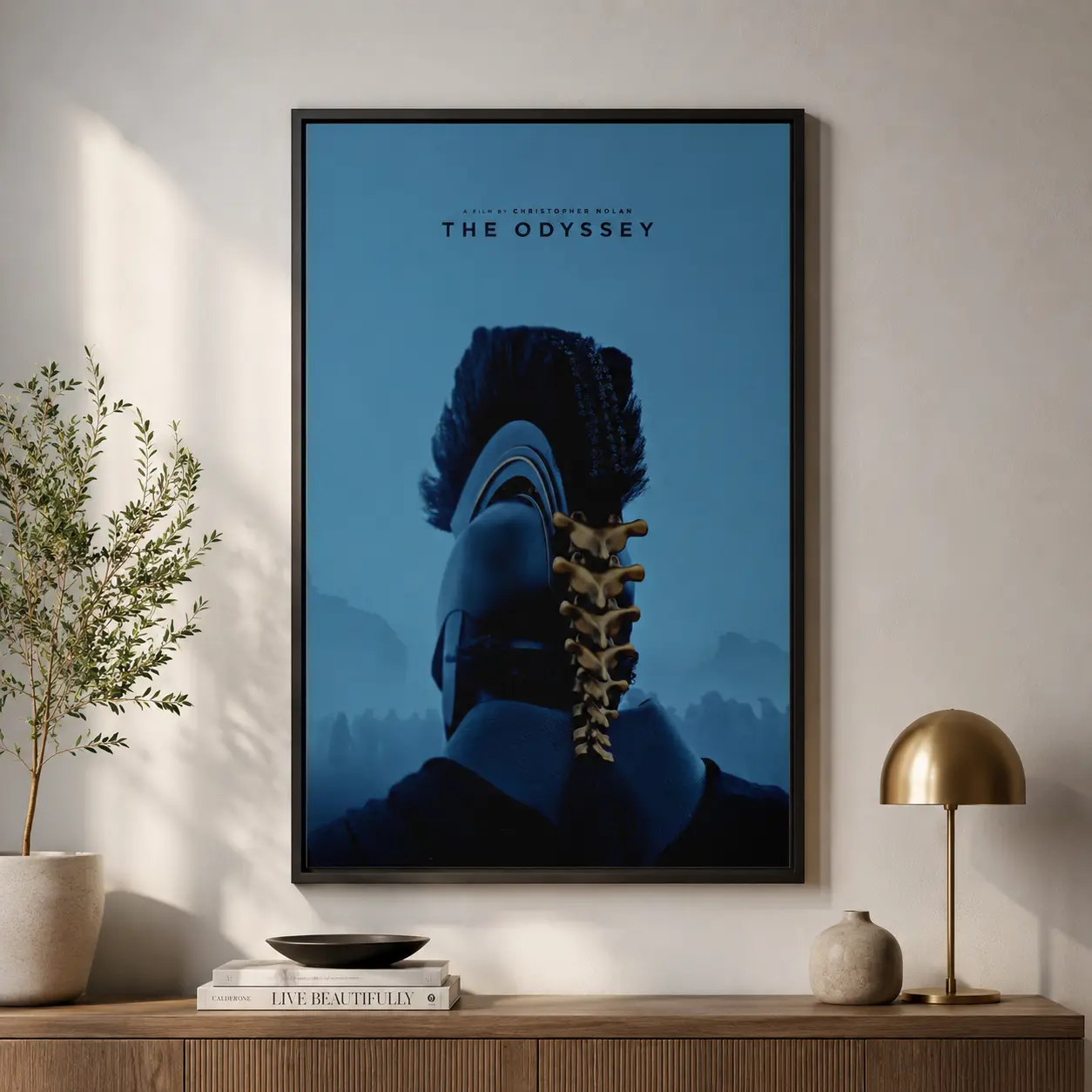 The Odyssey Christopher Nolan Poster Ancient Greek Epic Movie Wall Art for Home Theater