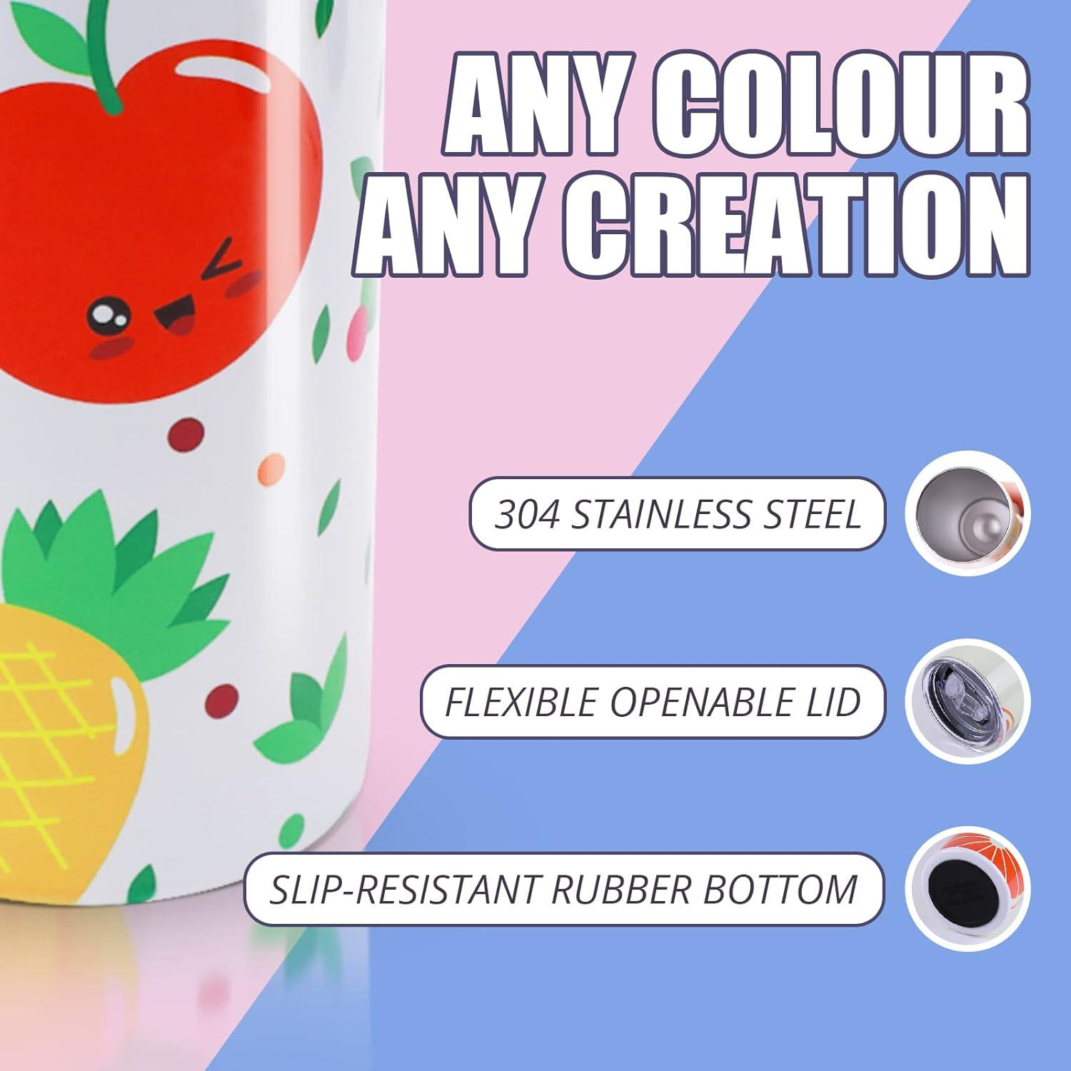 HTVRONT 8 Pack 20 OZ Sublimation Tumbler Blanks Skinny Straight in Bulk, Stainless Steel Insulated Sublimation Tumbler HTVRONT 8 Pack 20 OZ Sublimation Tumbler Blanks Skinny Straight in Bulk, Stainless Steel Insulated Sublimation Tumbler