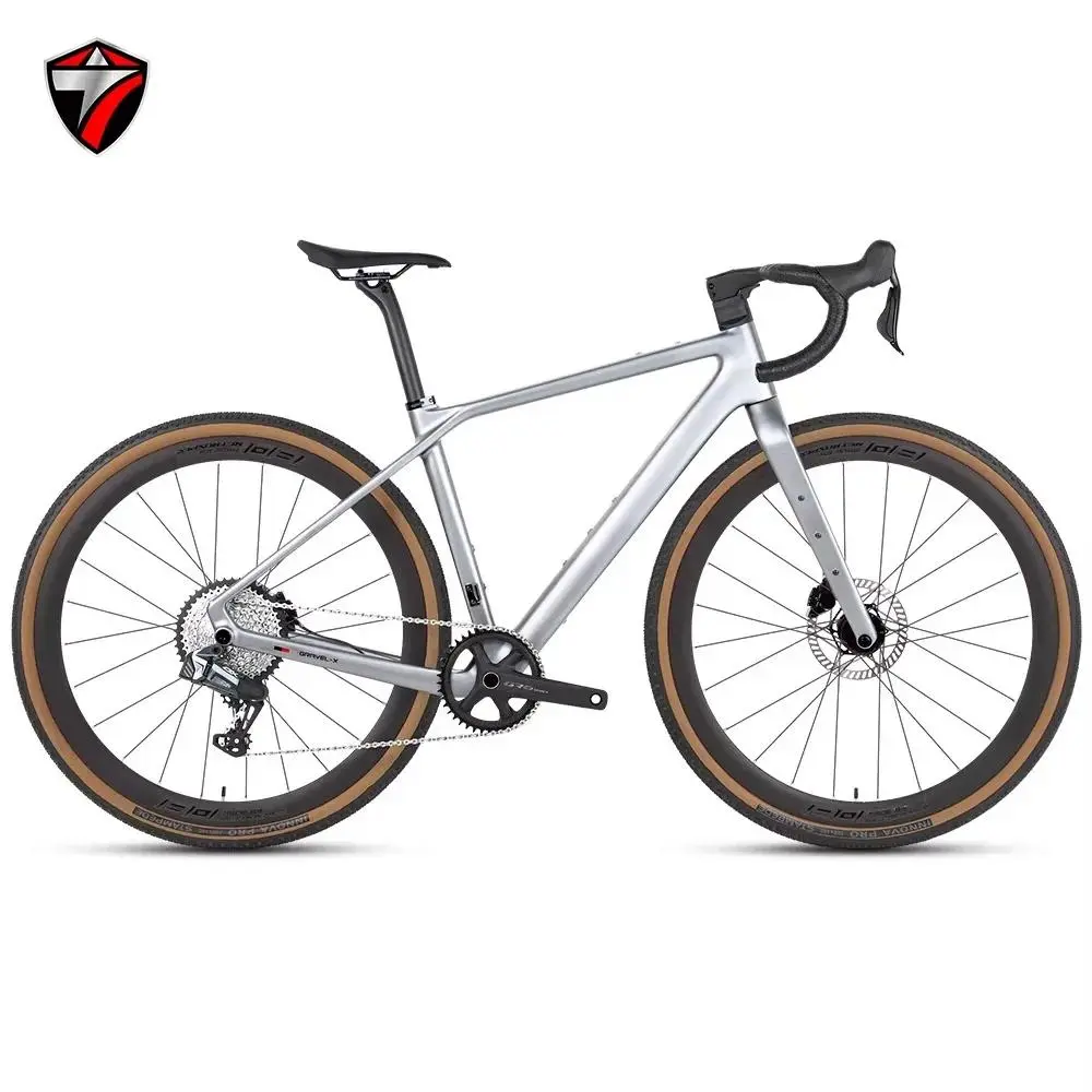 TWITTER Off-Road X Electron Transmission EDS GEX-13S TX7100-24S T900 Carbon Fiber Gravel Bike with Hydraulic Disc Brakes bycicle