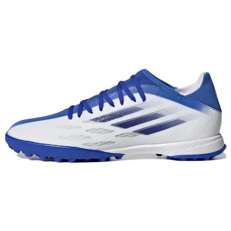 Adidas X Speedflow.3 TF White Blue' Durable Non-slip Soccer Cleats Unisex GW7509