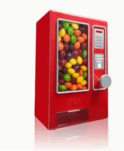 Retro Vending Machine] Retro Mini Candy Vending Machine | No Batteries Required, Perfect for Gumballs, Jelly Beans & Treats | Ideal Kitchen Accessory & Great Gift for Youngsters