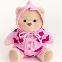 Love Heart Sweater With Brown Bear