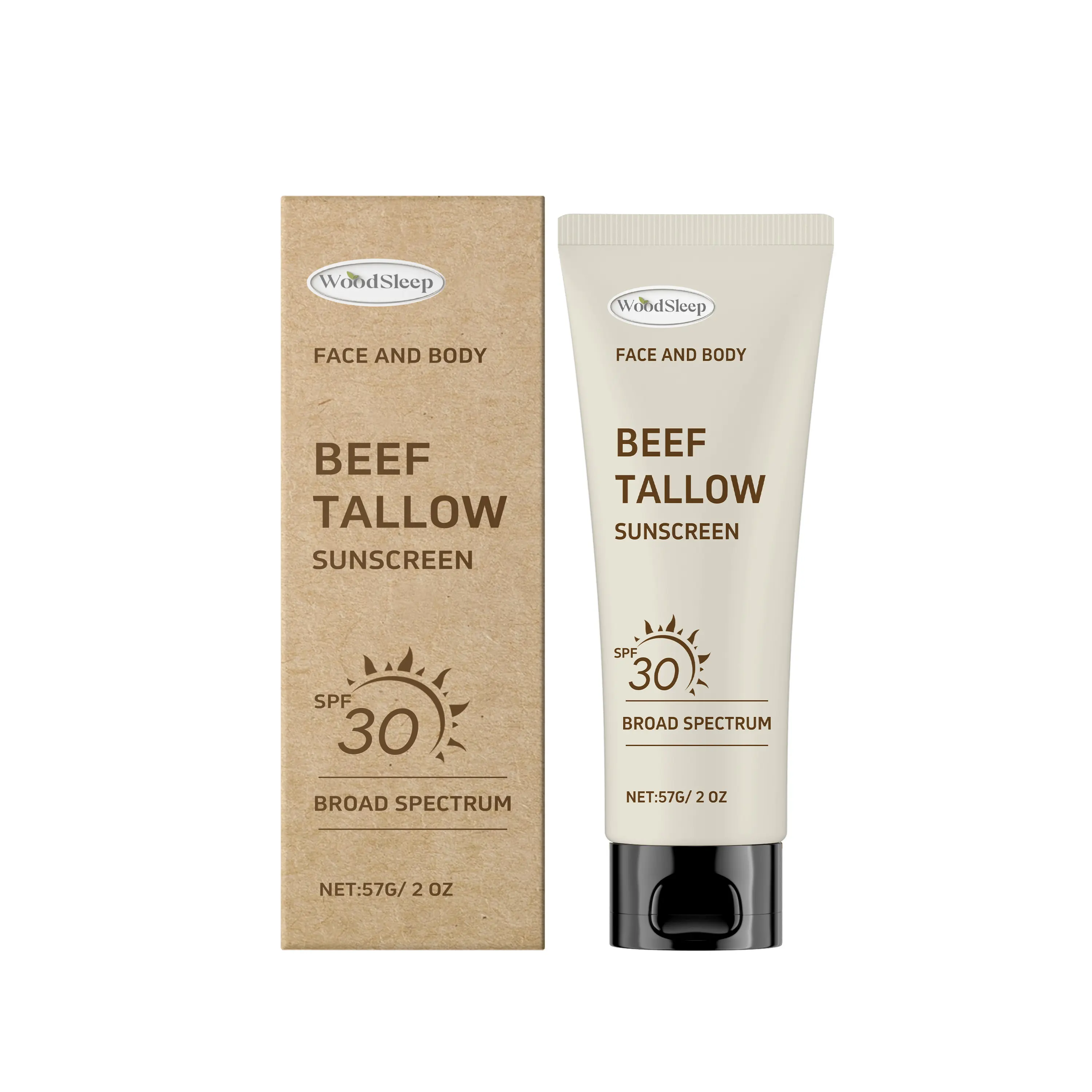 Shea Butter Body Care Sunscreen Cream for Outdoor Sports - UV Protection, Lightweight, Non-Sticky, Moisturizing Lotion