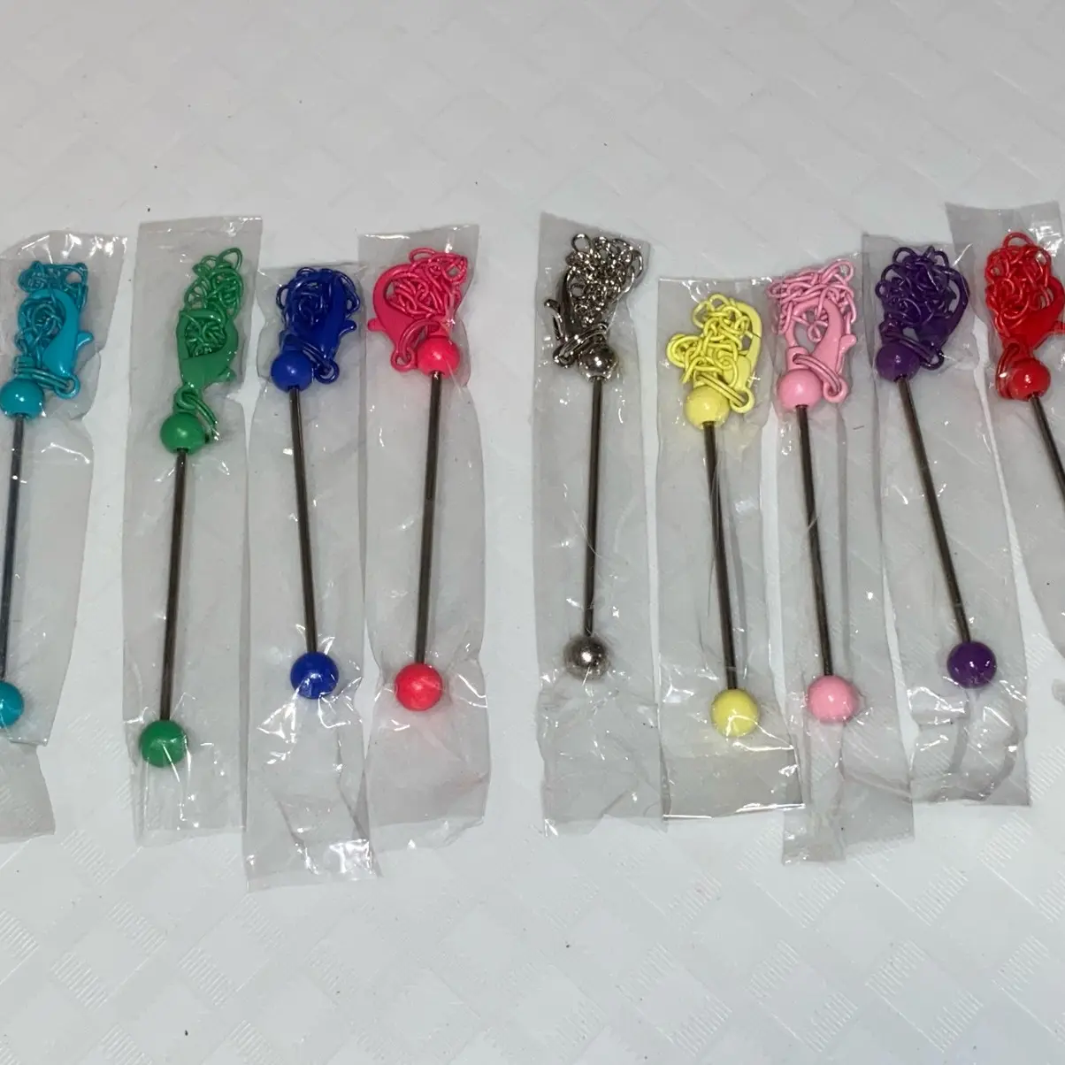 Beadable Cup Handle Charm Random Color 1Pc