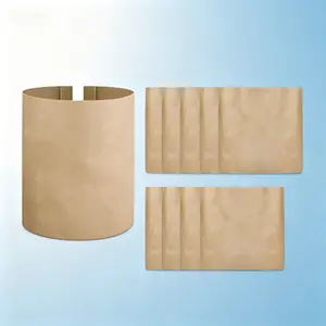 Disposable Dust Collection Filter Bags 15 Pack, Vacuum Bags for Shop Vac 5-8 Gallon, Compatible with Model DXV08SA, Disposable Filter Bags for Efficient Dust Containment, Heavy Duty Construction