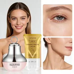 Collagen Firming Eye Cream & Ah8 Neck Tightening Roller, Moisturizing Skin, Reduces Dry Wrinkles, Massage Skincare Roller, Elasticity Eyelid Care, Hydrating