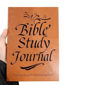 Bible Study & Prayer Journal, Guided Journal - Hardcover Notebook with Daily Prayer Pages & Character Study Guide, Deepen Faith, Scripture Reflection & Sermon Notes, Christian Planner for Men & Women