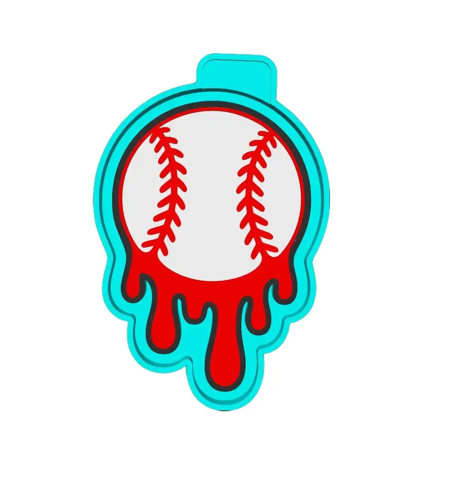 Baseball Drip Freshie Mold