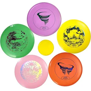 VEVOR Disc Golf Set, 3 Pack Disc Golf Starter Set, Beginners Flying Discs for Full - Body Strength Training, with Putter, Mid - Range, Driver, PDGA Approved, for Outdoor Backyard, Lawn, Beach, and Park