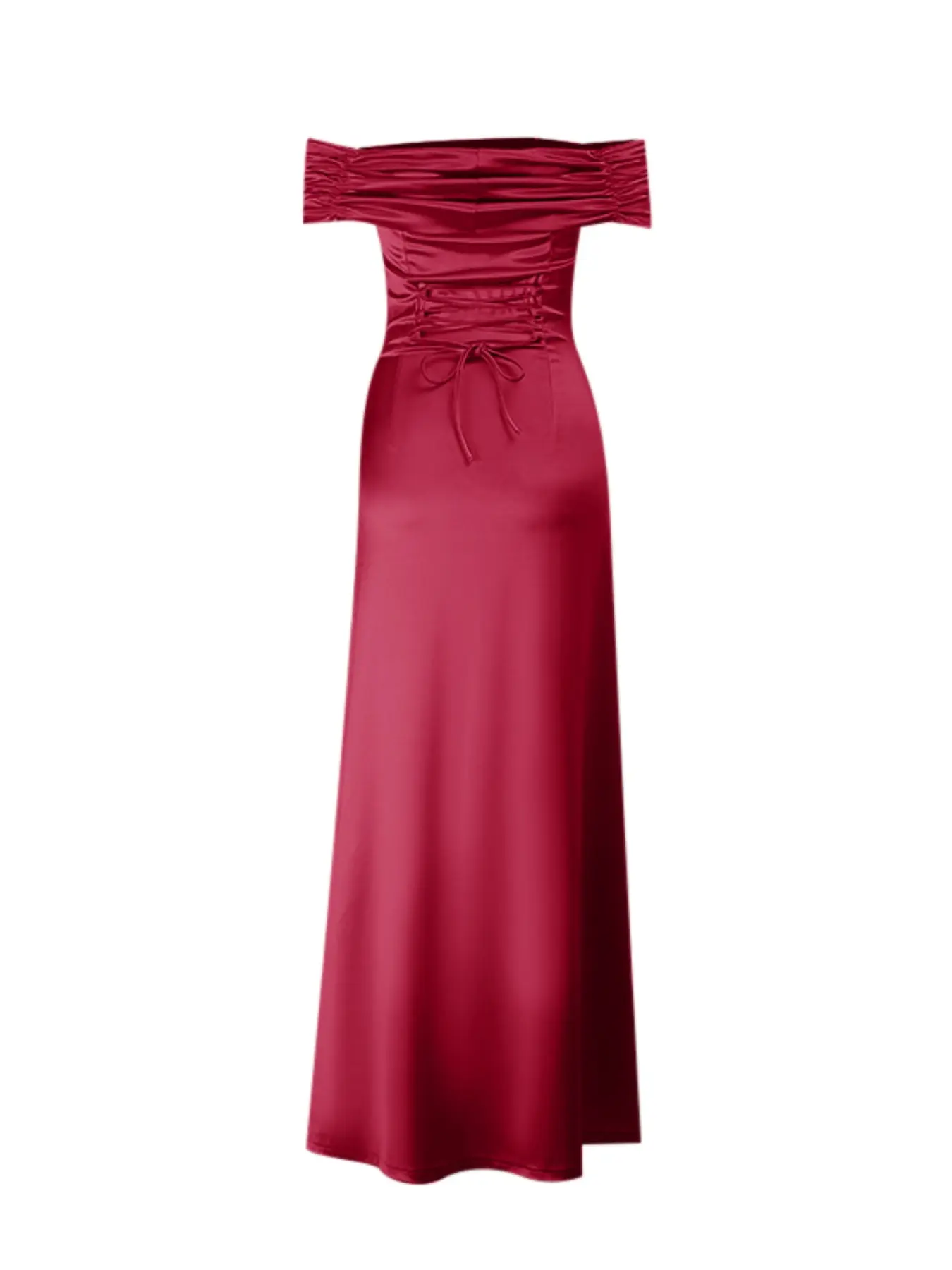 One Shoulder Satin A-Line Slim Dress with Bow Tie, Elegant Formal Wear Evening Gown, Perfect for Parties and Special Occasions - TikTok Shop One Shoulder Satin A-Line Slim Dress with Bow Tie, Elegant Formal Wear Evening Gown, Perfect for Parties and Special Occasions - TikTok Shop
