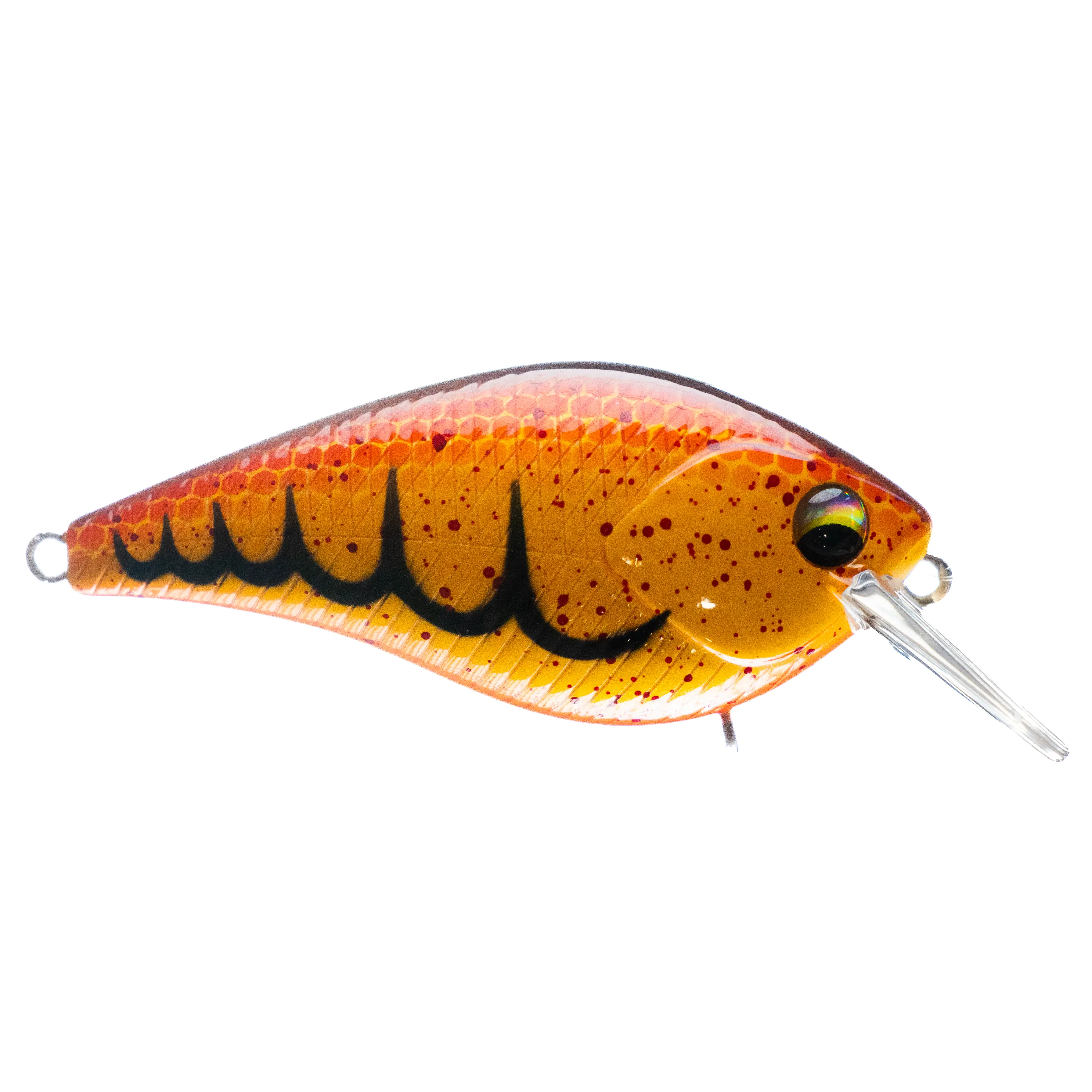 BassMooch Bones 1.5 Soft Fishing Lure Double Sided Crank 2.25in 3/8oz Dives 3ft-5ft with #4 Cobra Hooks for Erratic Wobbling Action