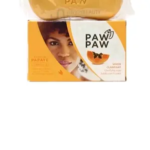 Paw Paw Skin & Body Clarifying Bar Soap Papaye Papaya Extracted with Vitamin E, 180g./6.3oz. (Pack of 2)