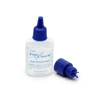 Fray Check Liquid Seam Sealant with Fabric Guide Applicator