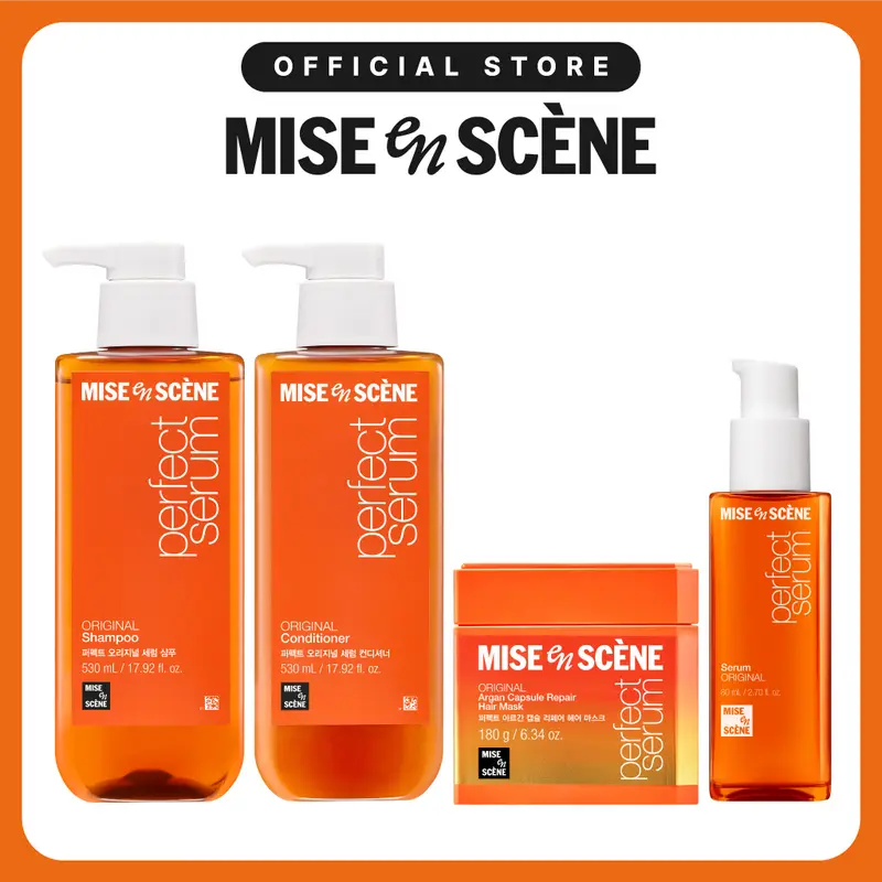 Perfect Serum Original 3-Step Complete Hair Care Trio | Mise En