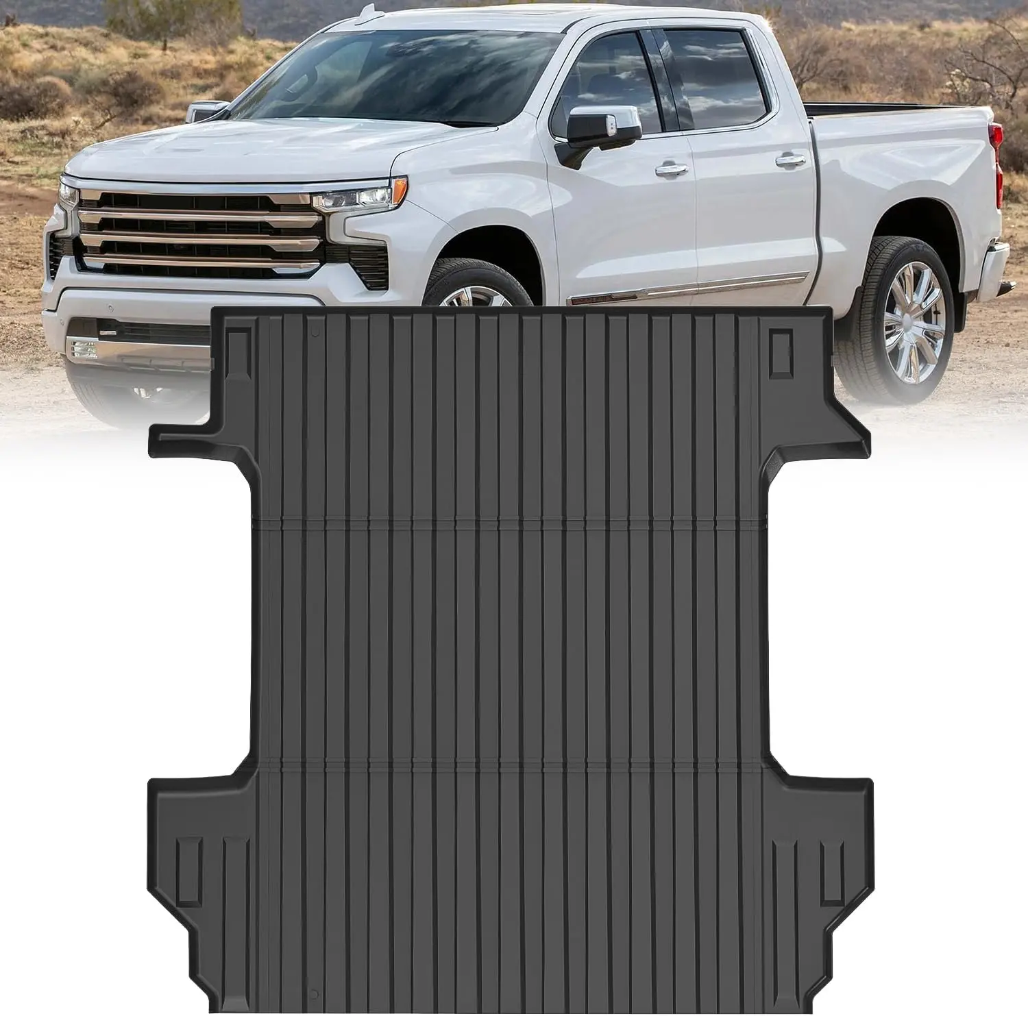 Nilight Truck Bed Mat 5.8FT for 19-24 25 Chevrolet Silverado & GMC Sierra 1500, TPE Anti-Slip Cargo Bed Liner Mat for 2019 2020 2021 2022 2023 2024 2025 Chevy Silverado GMC Sierra 1500 Automotive Protector  dealsforyoudays, Truck Floor Mats, Car Interior