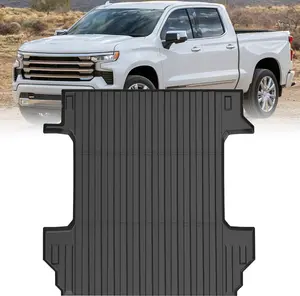 Nilight Truck Bed Mat 5.8FT for 19-24 25 Chevrolet Silverado & GMC Sierra 1500, TPE Anti-Slip Cargo Bed Liner Mat for 2019 2020 2021 2022 2023 2024 2025 Chevy Silverado GMC Sierra 1500 Automotive Protector  dealsforyoudays