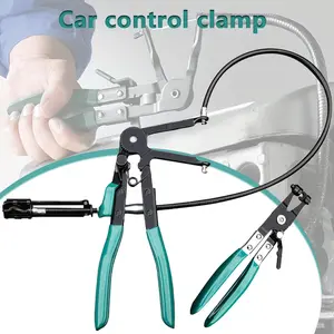 Multifunctional Hose Clamp Set, Long Extension Spring Loaded Hose Clamps & Hose Harness Pliers, Straight Hose Harness Removal Tool Repair Kit for Automotive Repairs