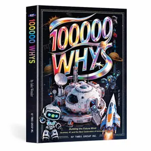 【Yun Books】100000 Whys: A Kids’ Science & STEM Encyclopedia of Space, AI, and the Future World | Fun Q&A Learning Book for Curious Minds Ages 3–12